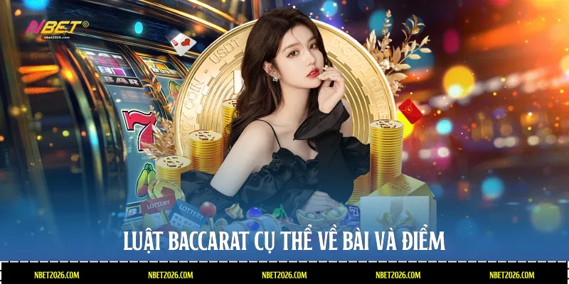 Luật baccarat cụ thể về bài và điểm
